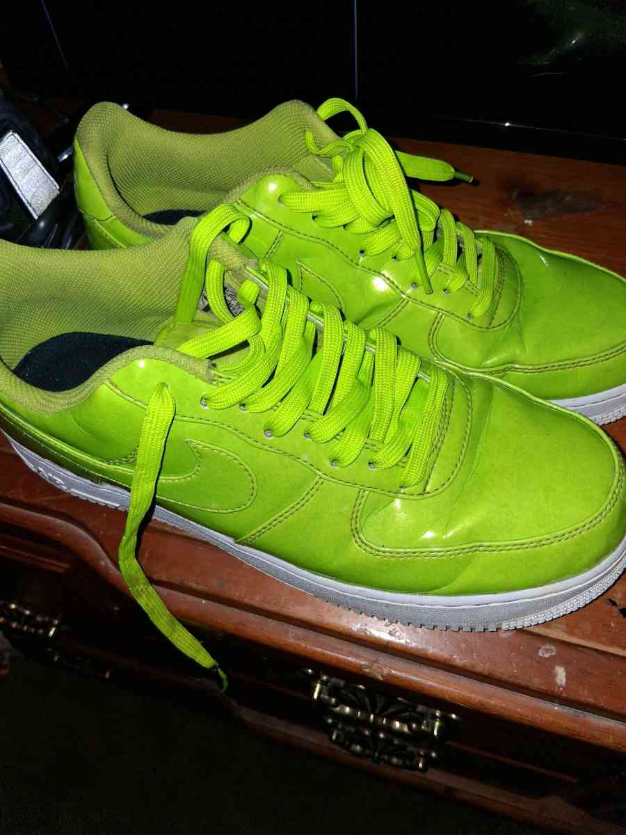 Princess edition metallic green air forces - Laurens, South Carolina - FleaMarketBay