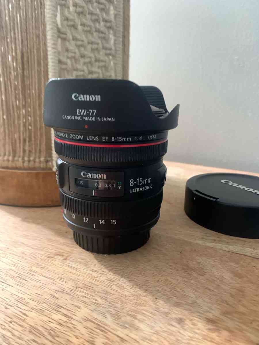 Camera Canon Fish Eye Lens - Costa Mesa, California - FleaMarketBay
