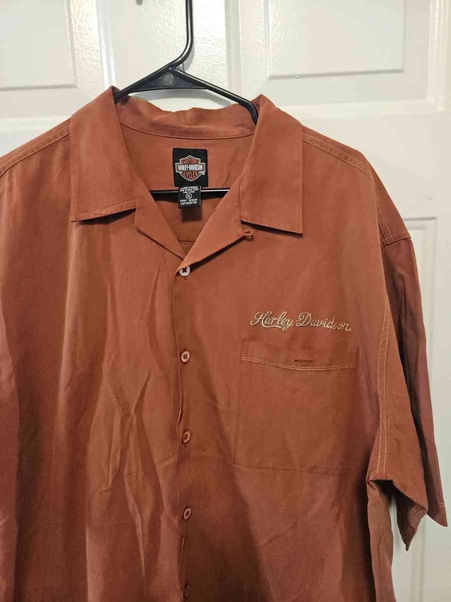 HarleyDavidson Mens Shirt - Tulsa, Oklahoma - FleaMarketBay