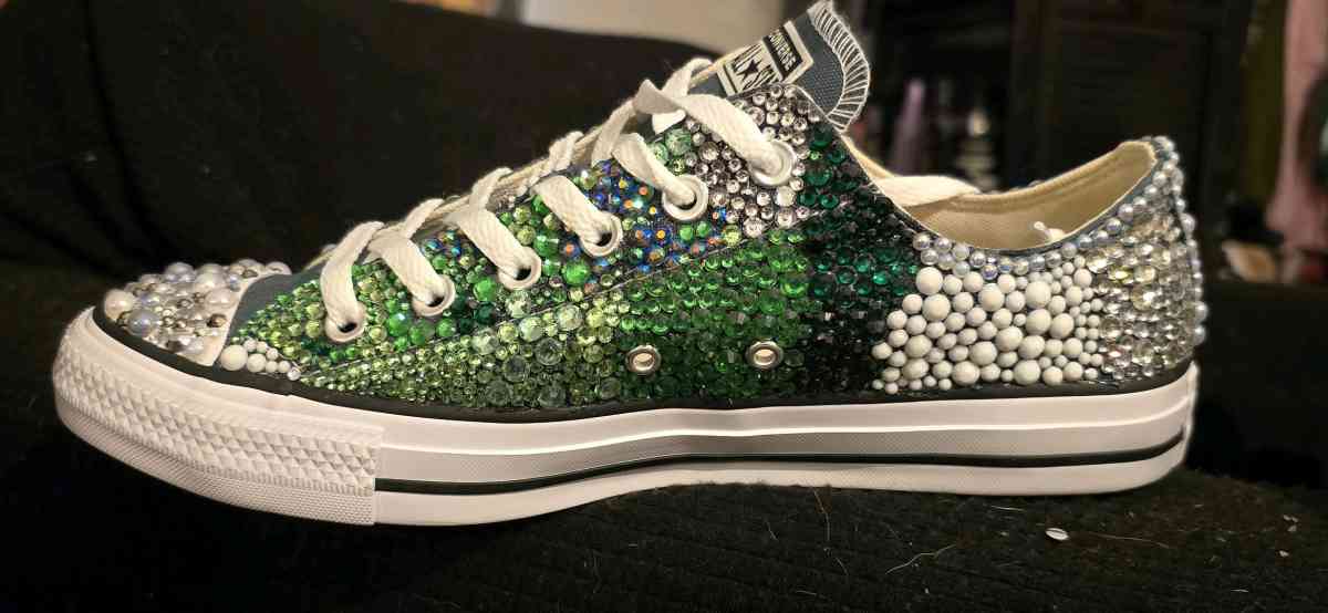 custom rhinestone sneakers - Ardmore, Pennsylvania - FleaMarketBay