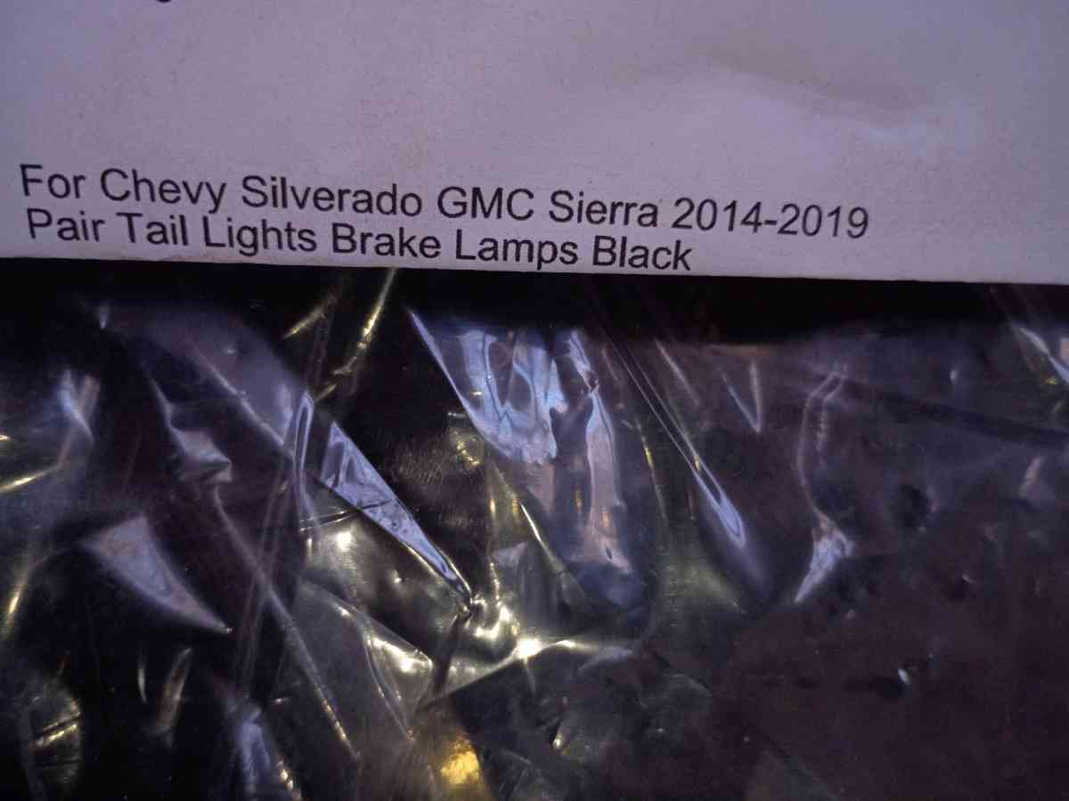 custom tinted tail lights 2014 to 2019 Chevy GM