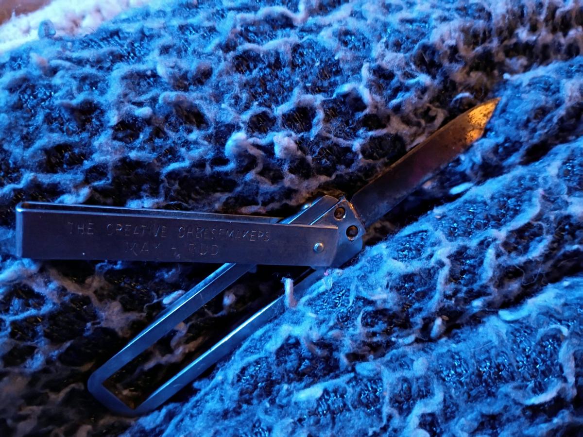 vintage cheesemakers trifold knife - Liberty, Missouri - FleaMarketBay