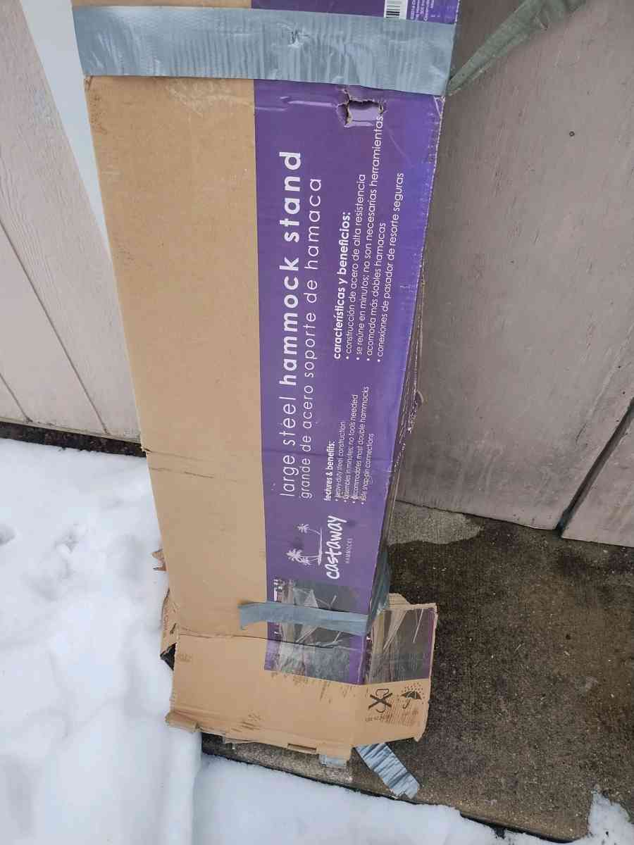 hammock an  the stand brand new - Collinsville, Illinois - FleaMarketBay