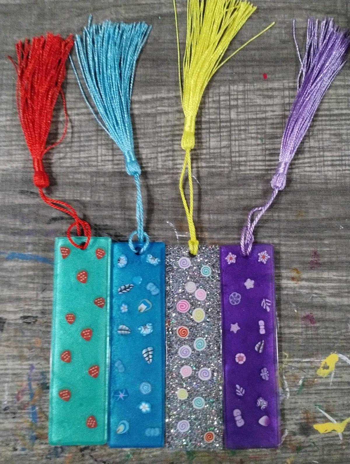 Handcrafted and personalized bookmarks