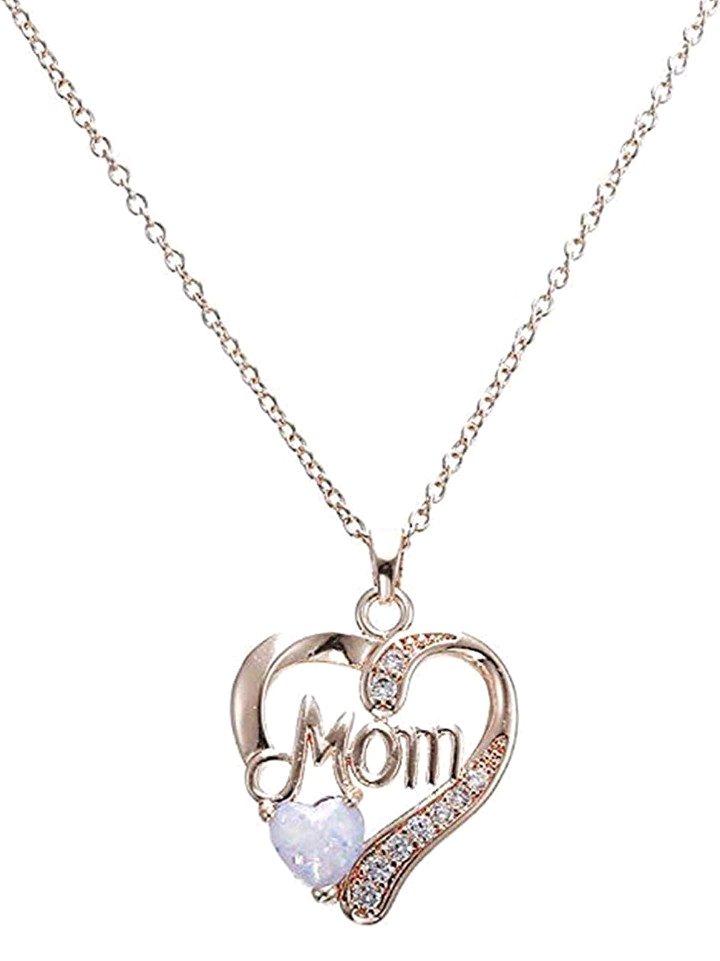 Mom Heart Necklace - Hartford, Alabama