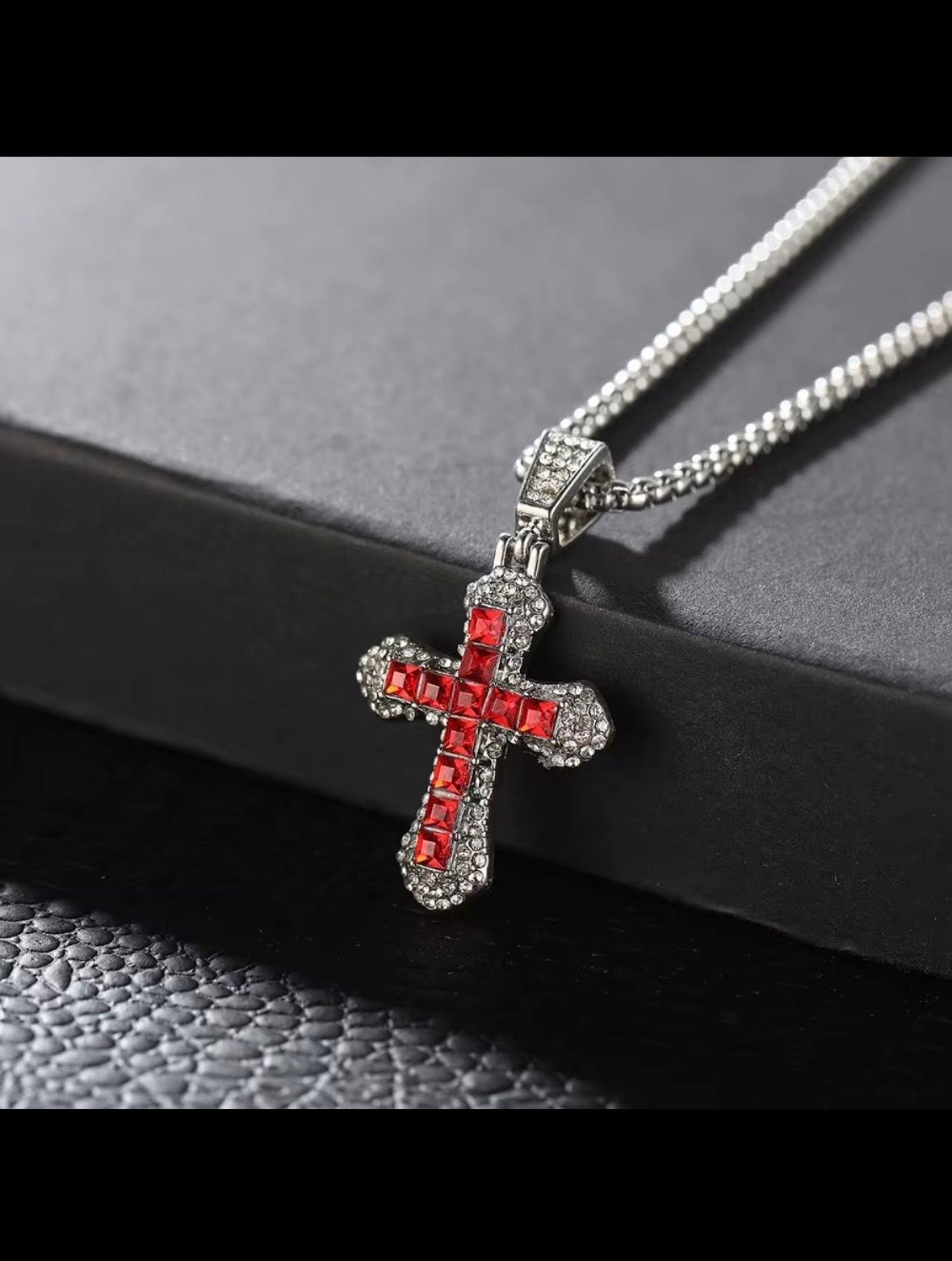 zircon cross pendant chains - Houston, Texas