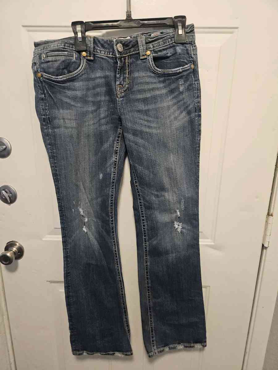 MEK Denim USA Womens Flare Jeans - Tulsa, Oklahoma