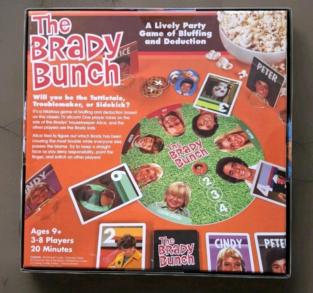 The Brady Bunch Party Game 3D Box 1970s Sitcom Board Game Se - Tampa, Florida - FleaMarketBay