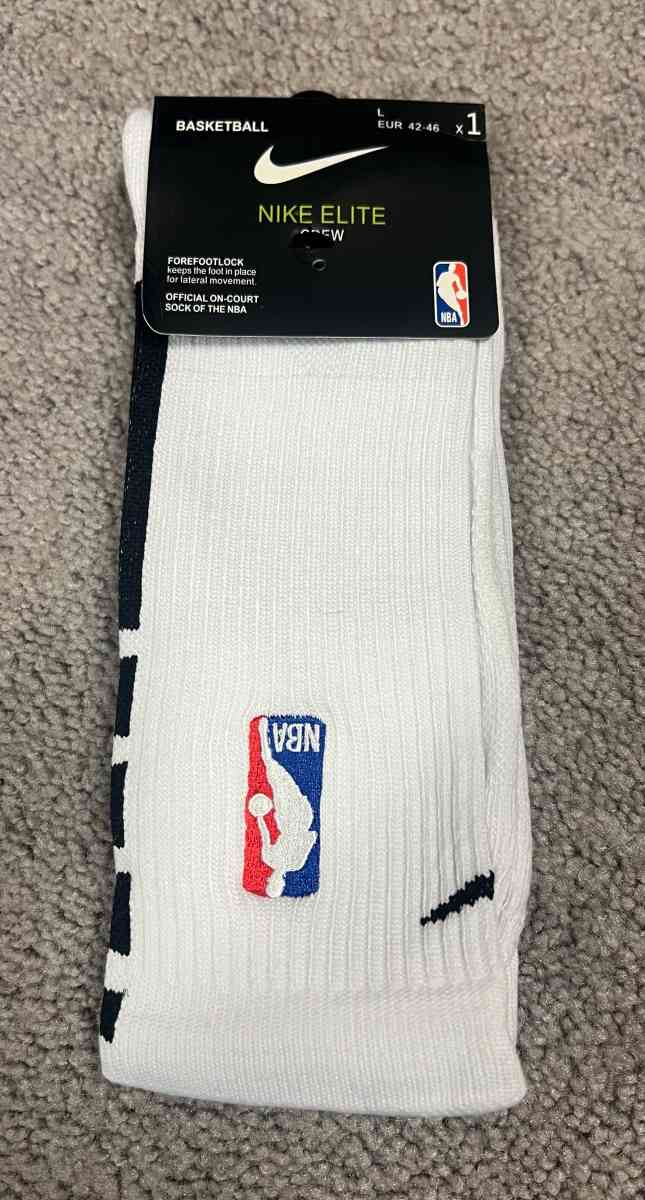 Nike Elite Drift NBA Crew Socks Mens Large - Albany, New York - FleaMarketBay