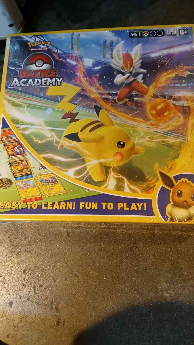 pokemon sealed game and figure set - Pomona, California - FleaMarketBay