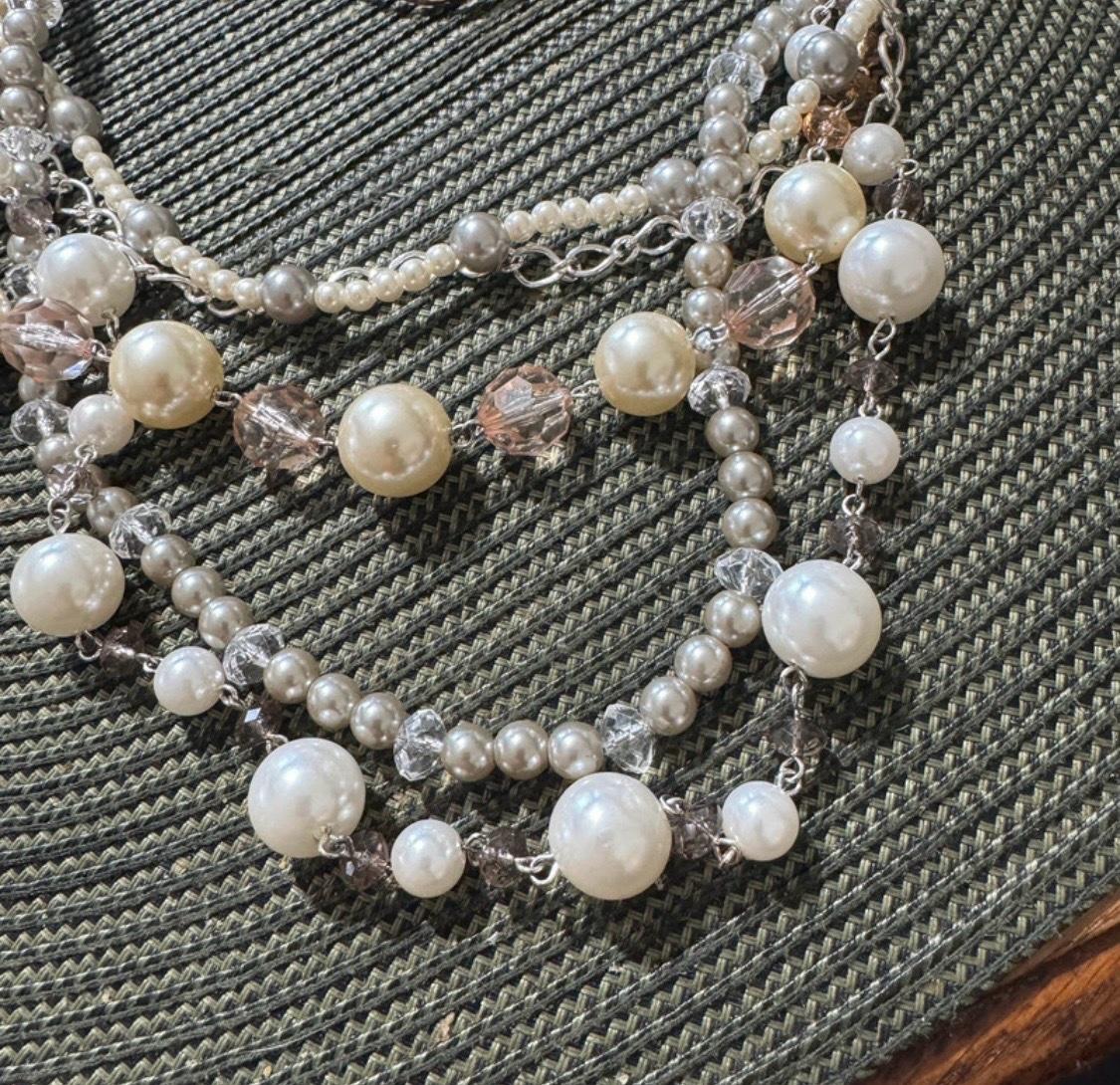 Bib Necklace with Bracelet - Needville, Texas - FleaMarketBay