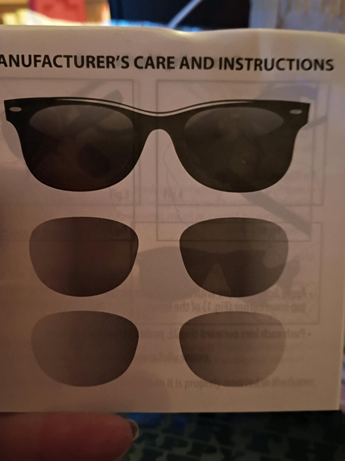 sunglasses with replacement lenses set - Liberty, Missouri - FleaMarketBay