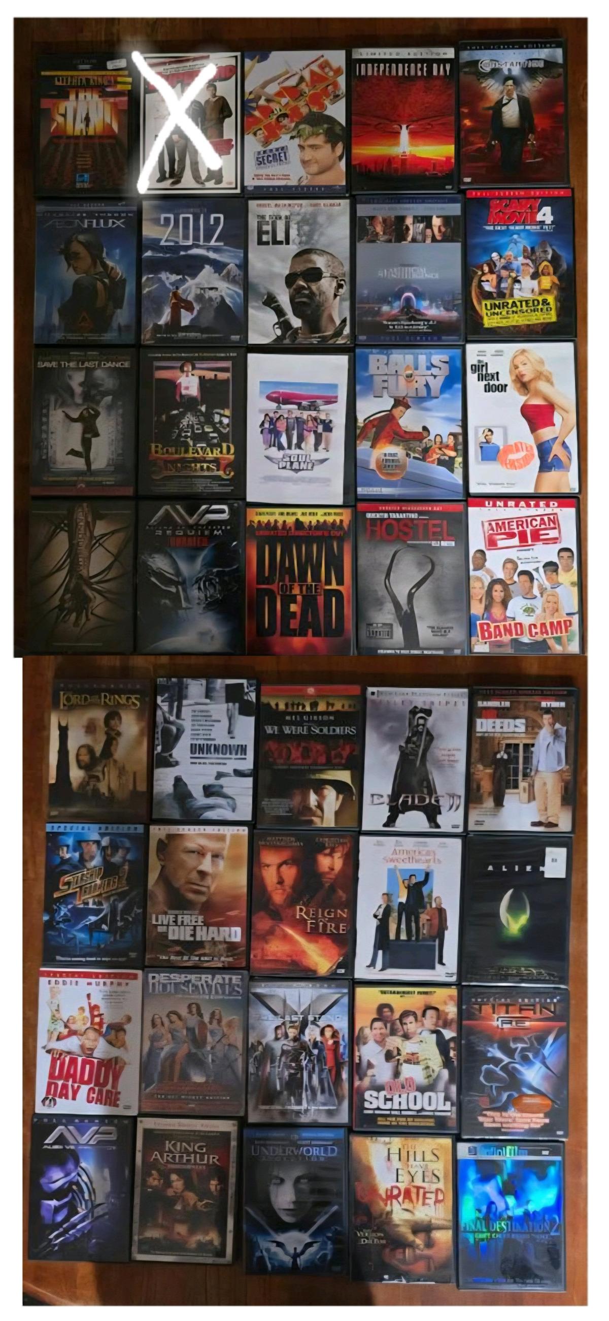 DVDs Movies - Sylmar, California - FleaMarketBay