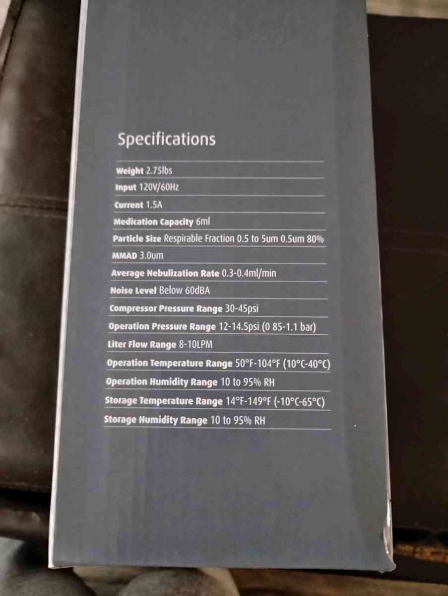 Nebulizer Compressor - Phenix City, Alabama - FleaMarketBay