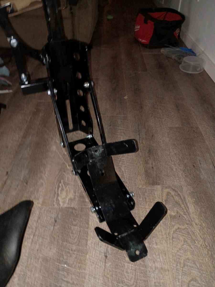 tow hitch mounted dirt bike carrier