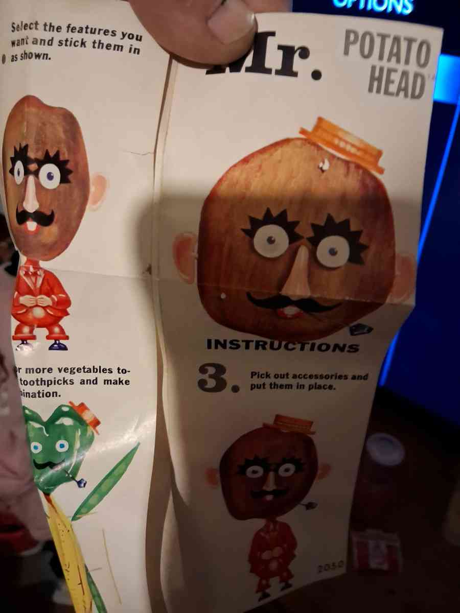 collectable toys mr potato head