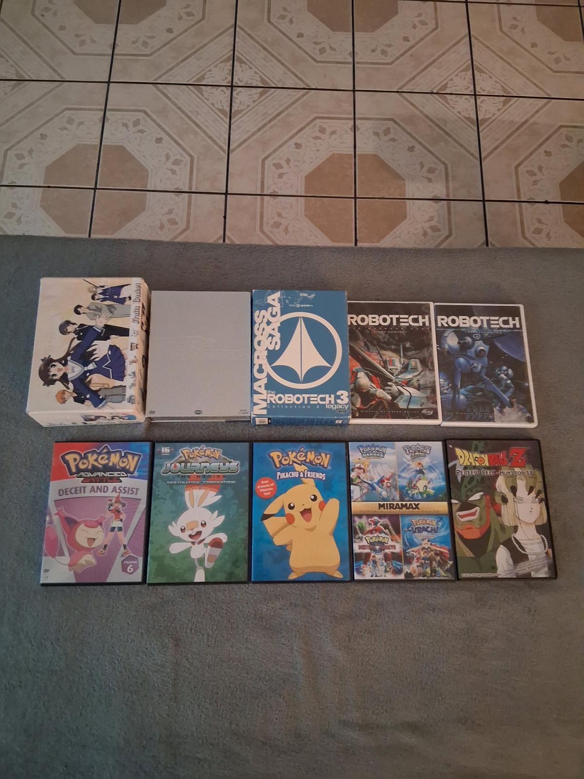 Lot Of 40 Anime English Dub DVDs - North Hollywood, California - FleaMarketBay