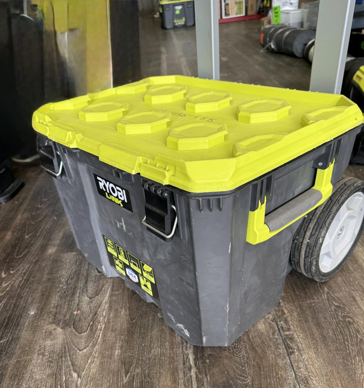Ryobi link rolling tool box