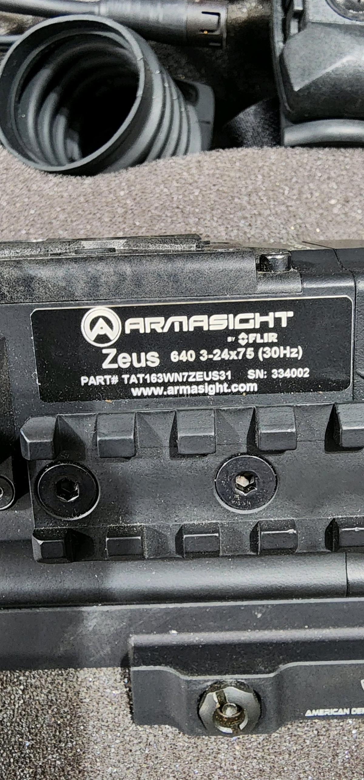 Armasight by Flir Zues 640 pro Thermal