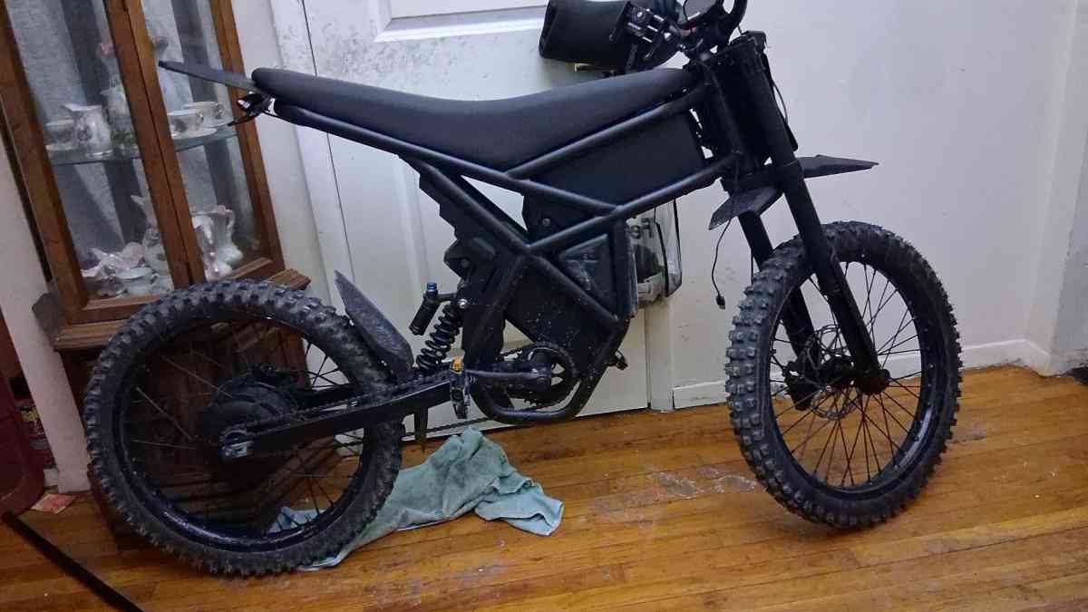 60V 18Ah dual battery 1500W motor electric bike