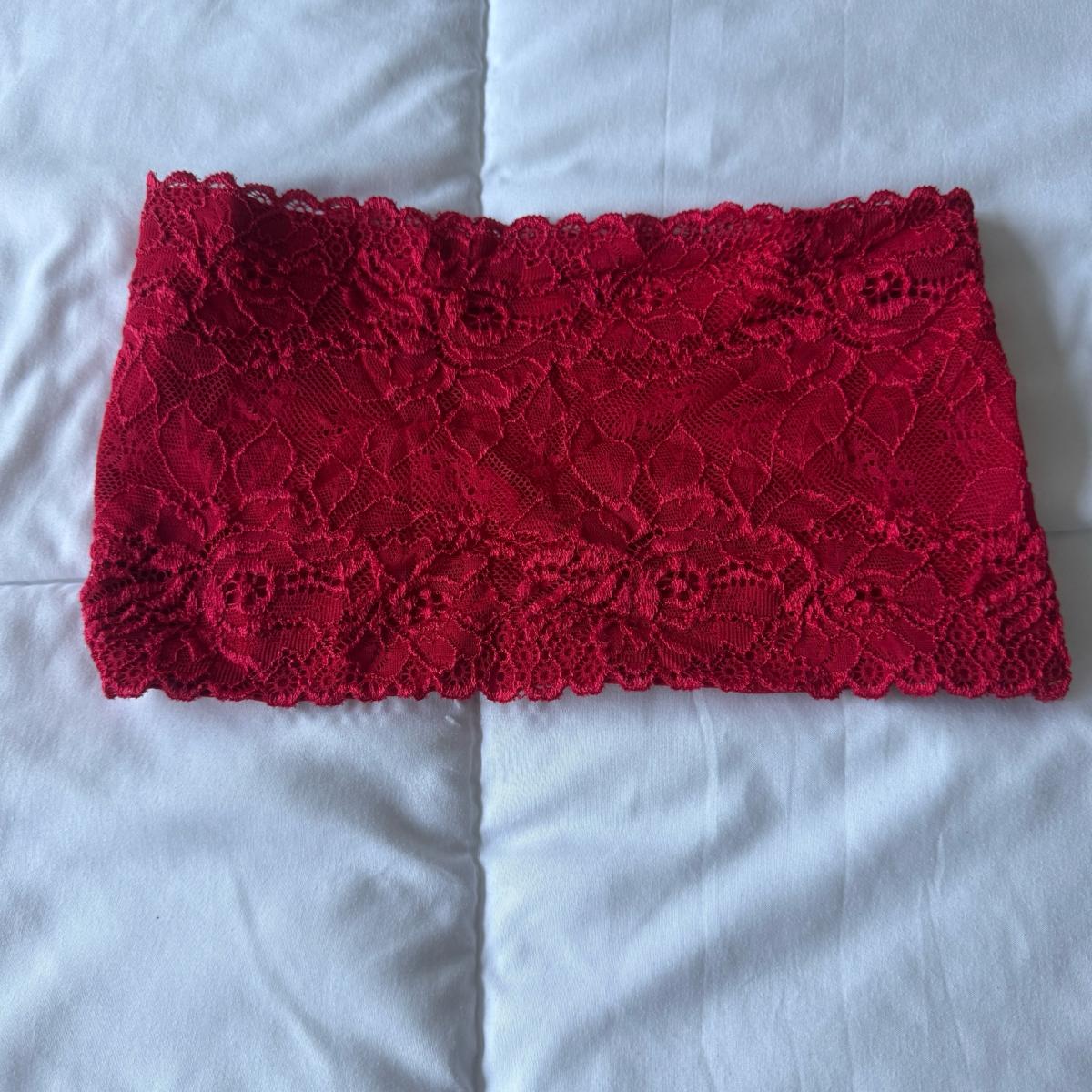 Scarlet Lace Bandeau Top  Elegant  EyeCatching Design S - Los Angeles, California