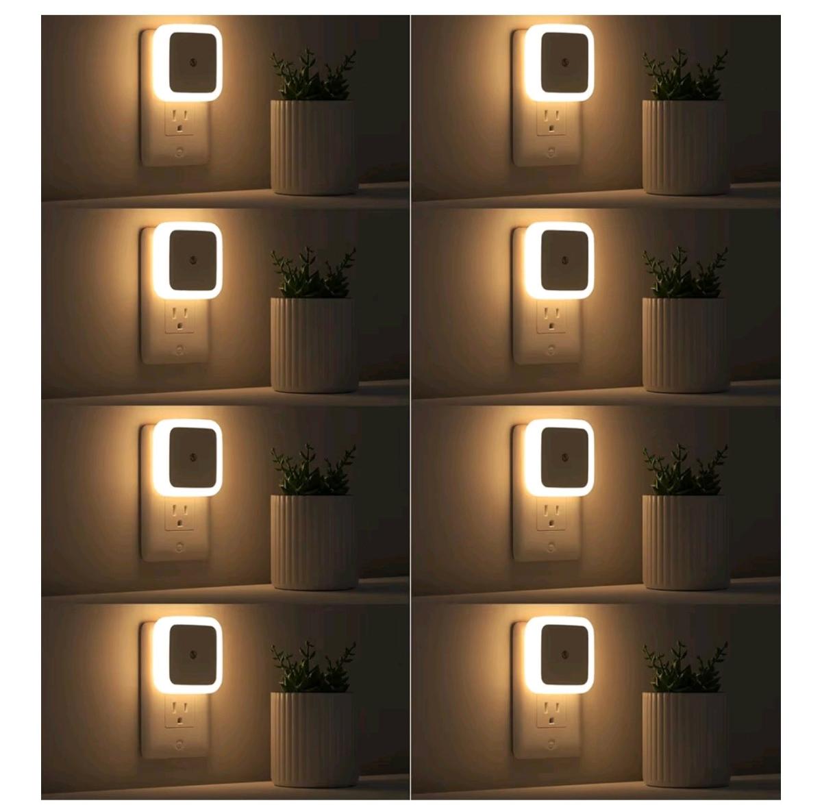 8 pieces LED NIGHT LIGHTS - Arlington, Texas - FleaMarketBay