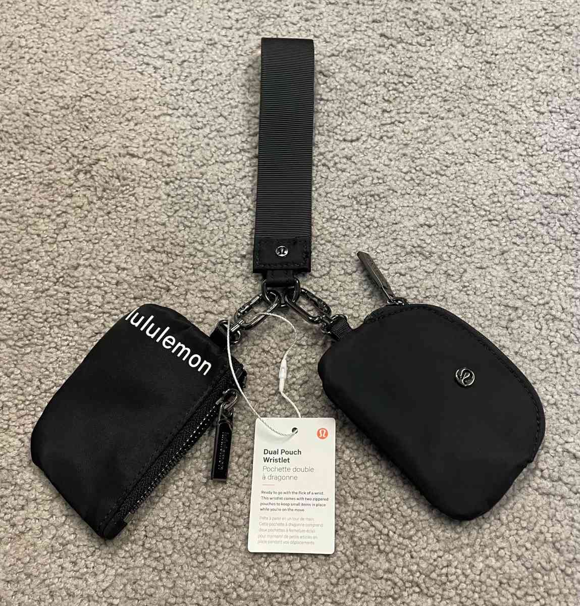 Lululemon Dual pouch wristlet wallet coin purse ID Holder - Albany, New York