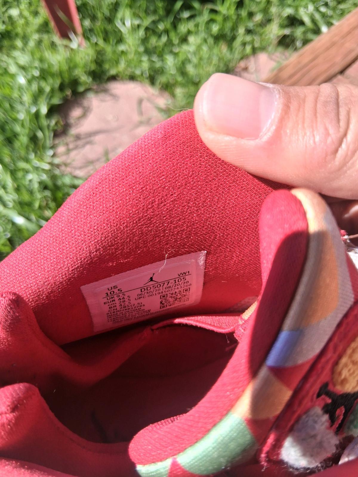 Air Jordan 6 ring red and white sneakers - San Diego, California - FleaMarketBay