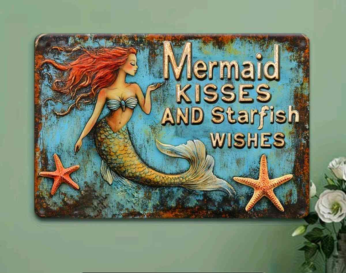 Mermaid Metal Wall Decor - Palm Bay, Florida