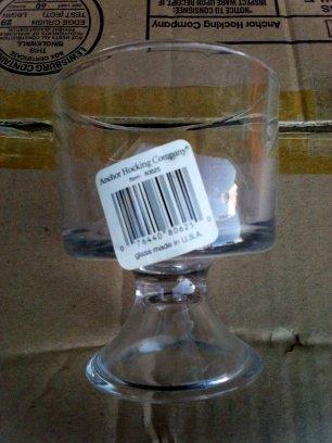 Footed Rock Glass - Spring Valley, California