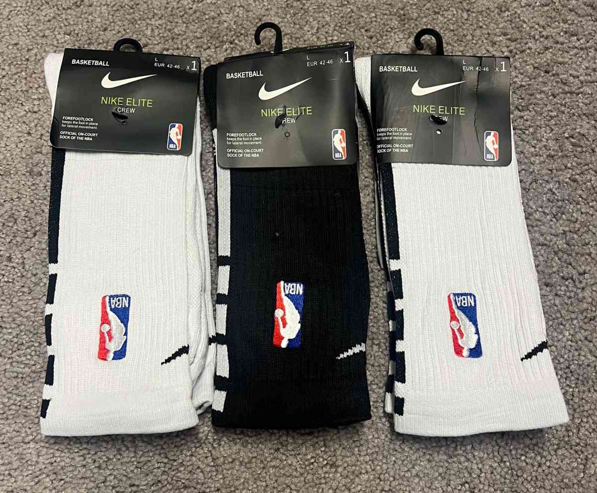 Nike Elite Drift NBA Crew Socks Mens Large - Albany, New York