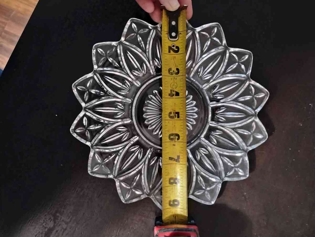 Single Federal Glass Pressed Pedal Plate - Phenix City, Alabama - FleaMarketBay