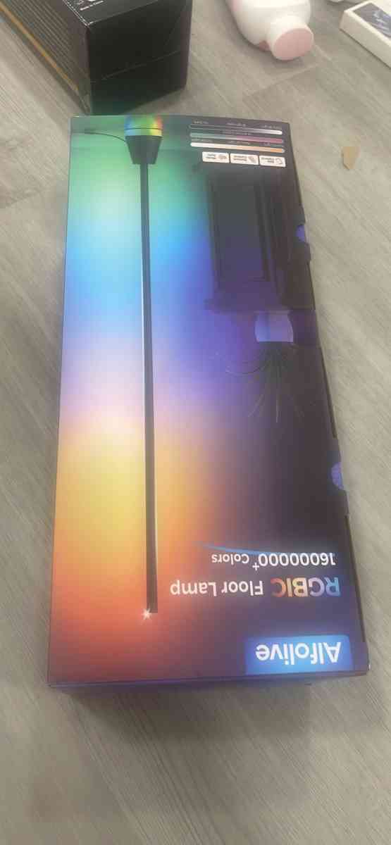 RGB Floor Lamp Smart LED Corner Lamp for Living Room Bedroom - Cherry Hill, New Jersey