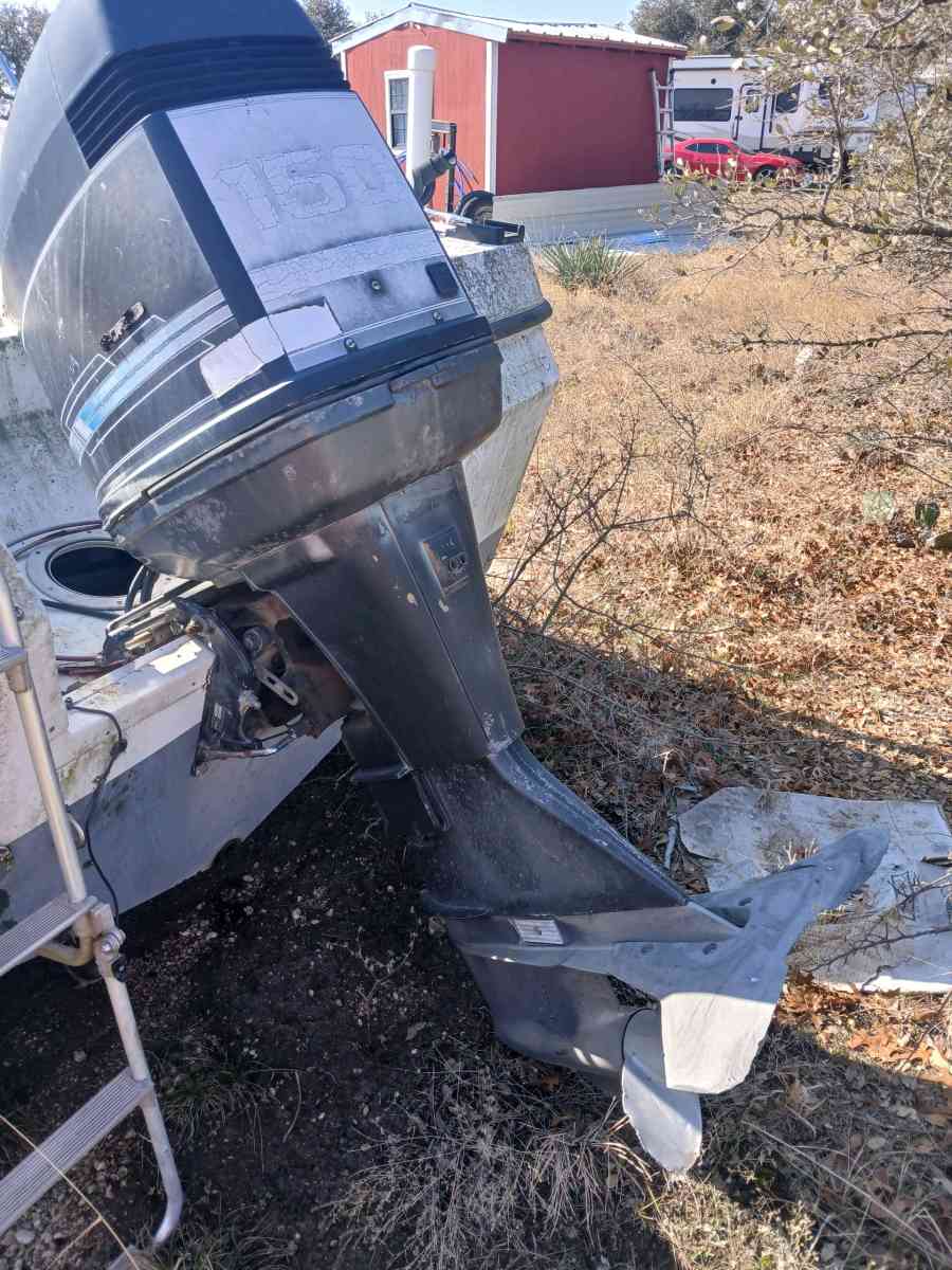 boat and the trailer