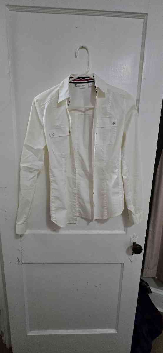 7th Ave White Button down shirt - Ardmore, Pennsylvania - FleaMarketBay