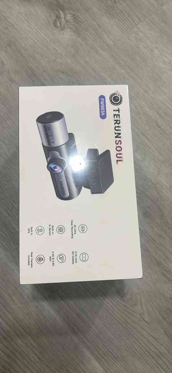 4K Dash Cam Front and Rear - Burlington, New Jersey