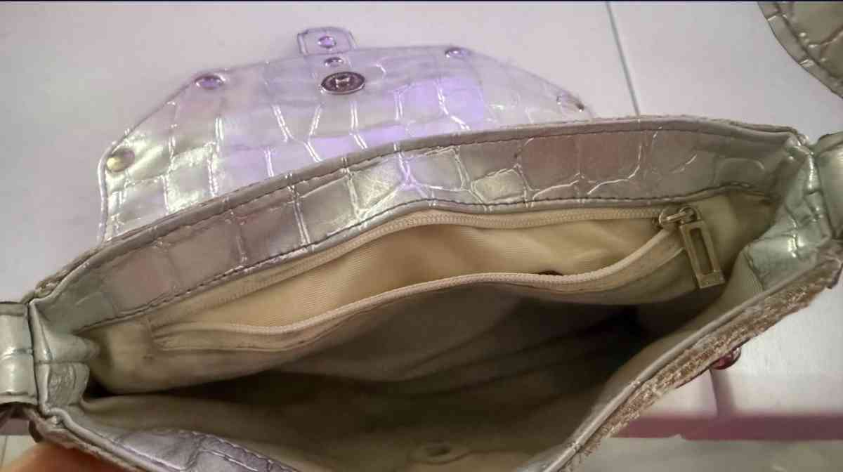 AUTHENTIC Vintage Y2K Guess Mini Shoulder Bag  Silver Studde - Los Angeles, California - FleaMarketBay