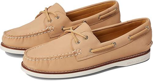 Sperry Gold A/O 2-Eye Montana Rose 6.5 M (B)