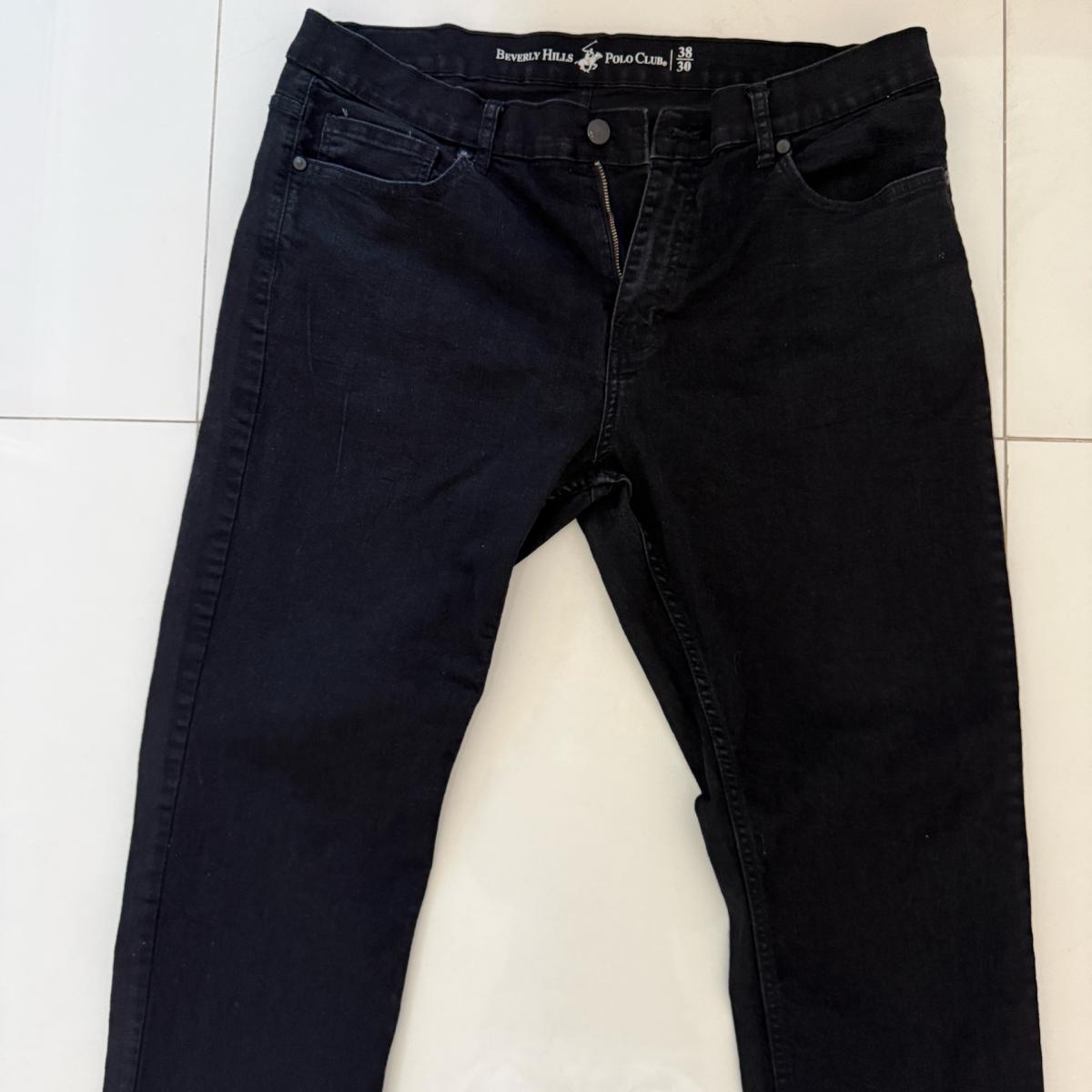 Beverly Hills Polo Club Mens Dark Wash StraightLeg Jeans  38 - Los Angeles, California - FleaMarketBay