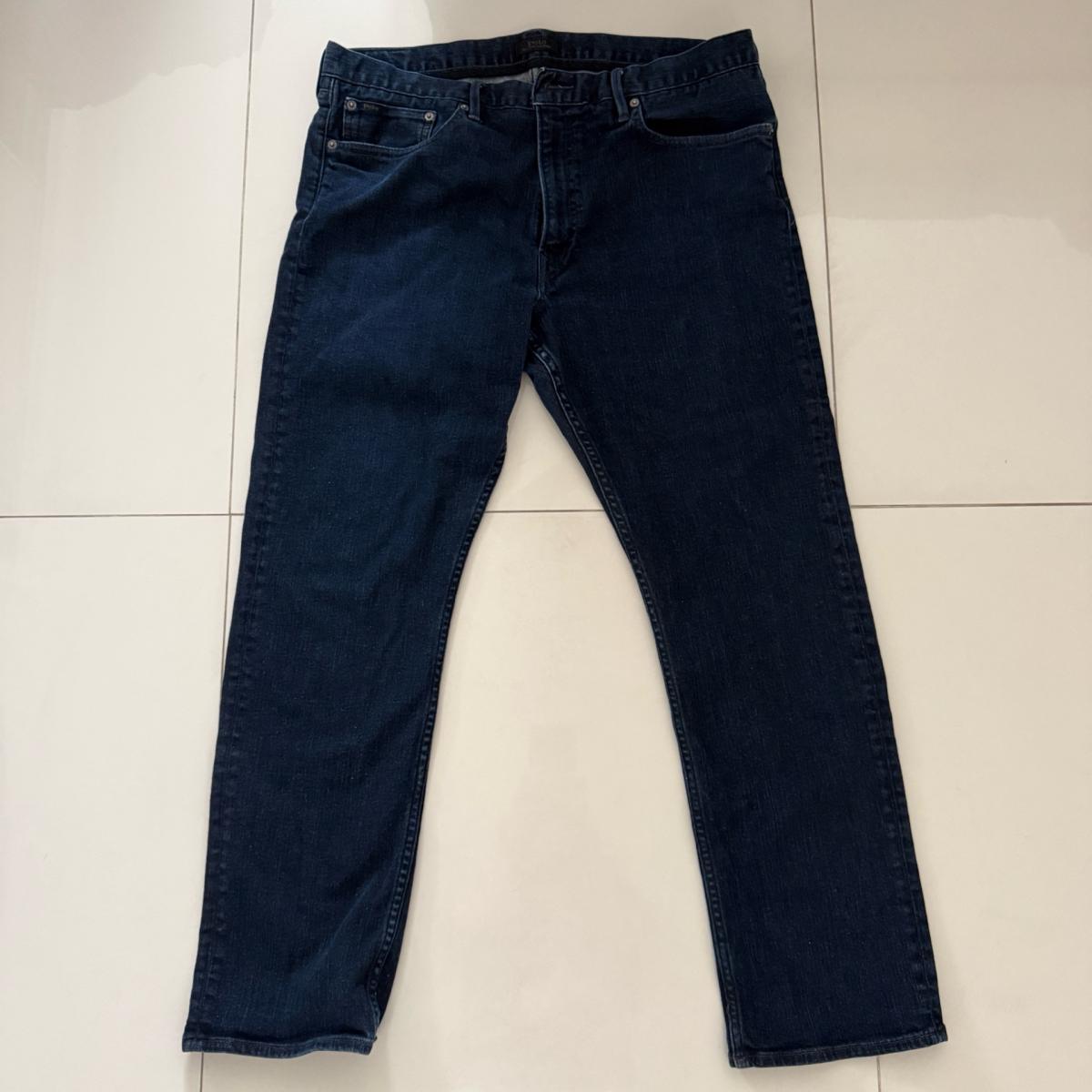 Polo Ralph Lauren Mens Dark Wash StraightLeg Jeans  36x30 - Los Angeles, California - FleaMarketBay