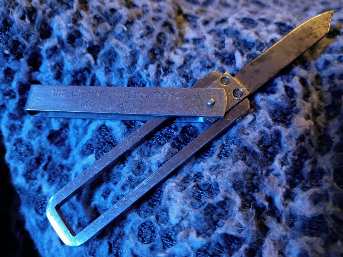 vintage cheesemakers trifold knife - Liberty, Missouri - FleaMarketBay