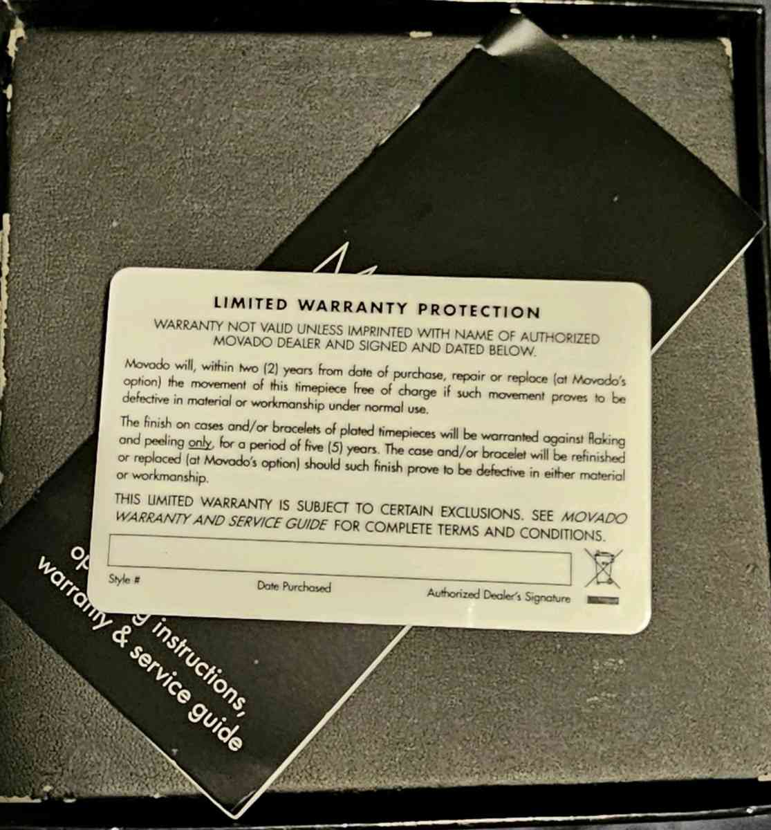 Movado Serbio 038943 - Henderson, Nevada - FleaMarketBay