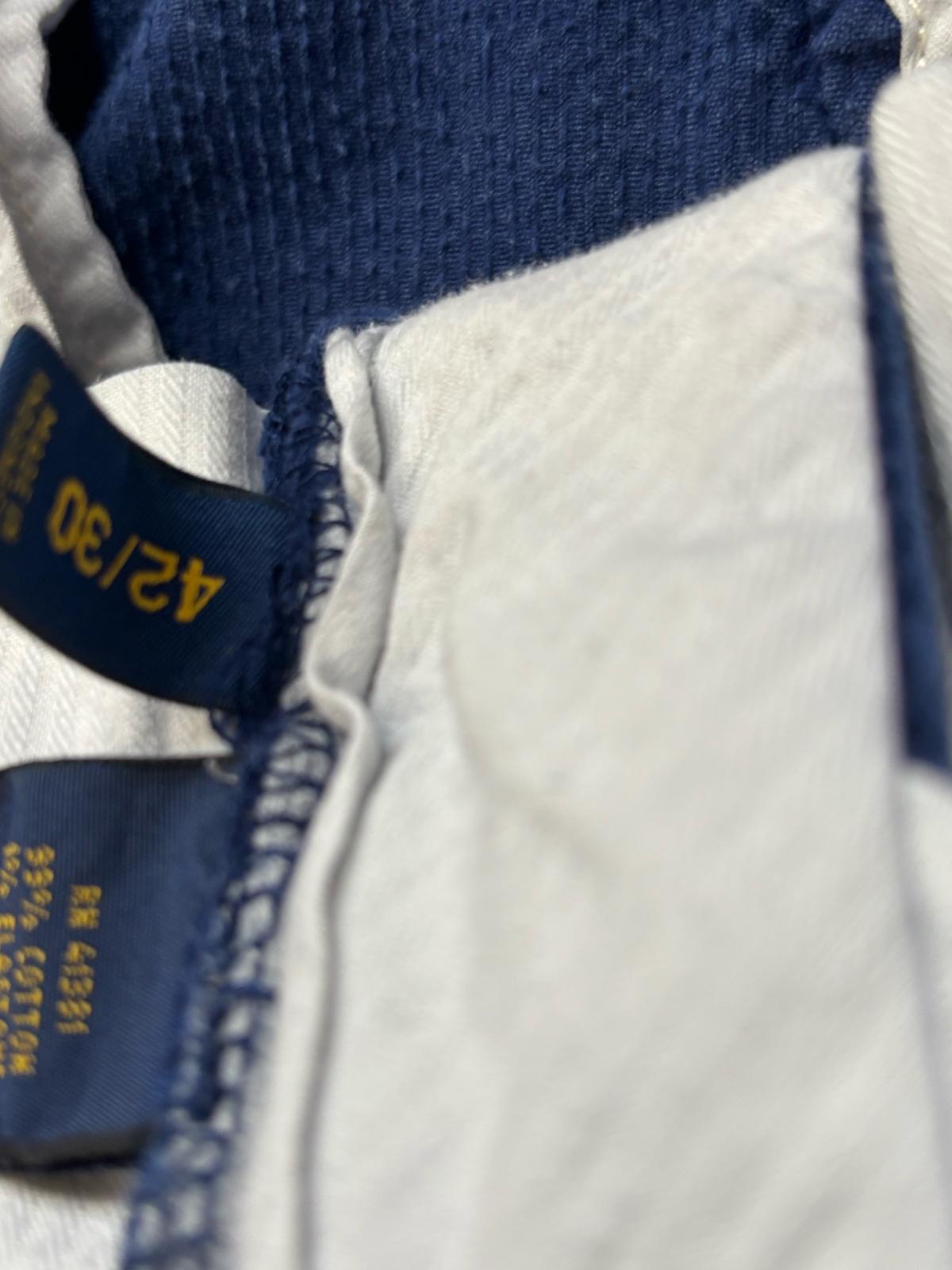 Polo Ralph Lauren Mens 42x30 Navy Blue Corduroy Pants Retro - Raleigh, North Carolina - FleaMarketBay