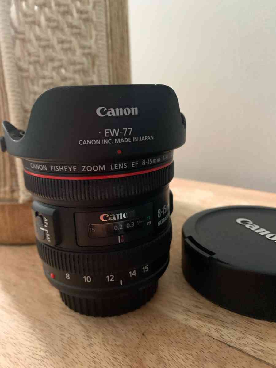 Camera Canon Fish Eye Lens - Costa Mesa, California - FleaMarketBay