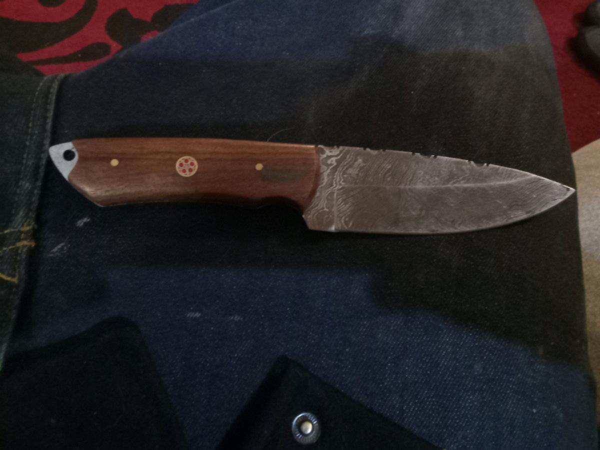 Handmade Damascus knife high quality - Chico, California - FleaMarketBay