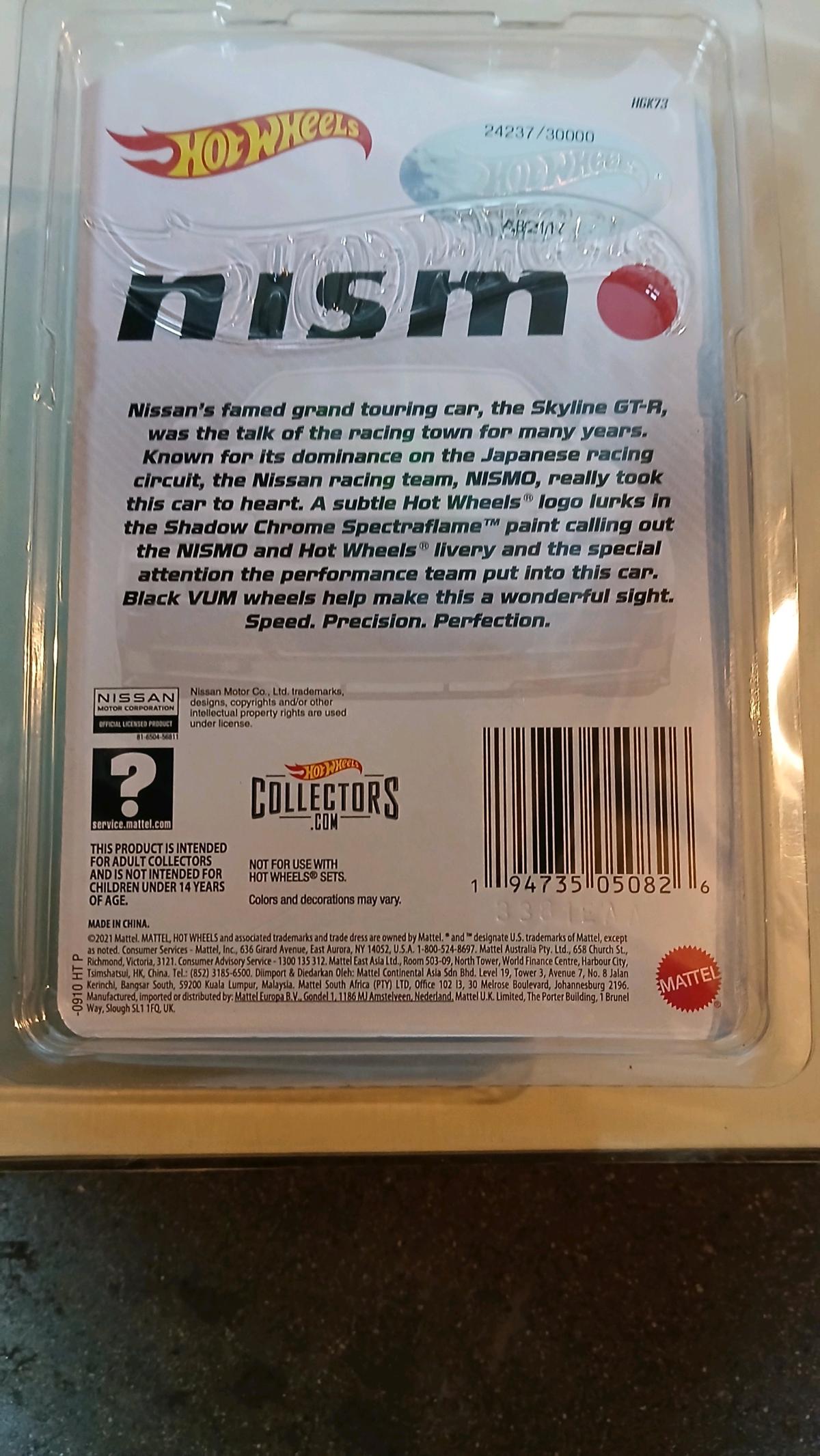 hot wheels rlc nissan skyline gtr bnr34 - Pomona, California - FleaMarketBay