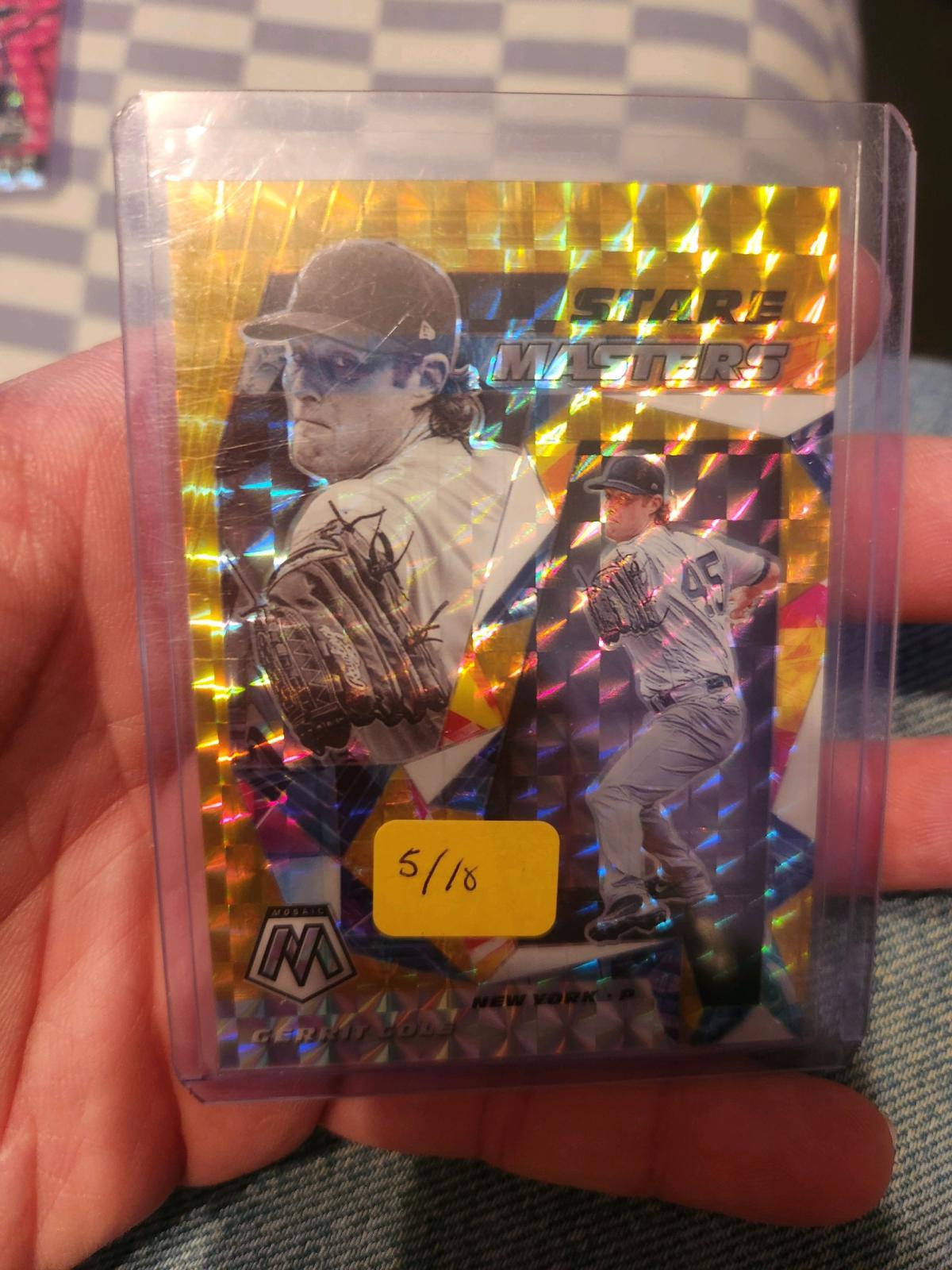 2021 Mosaic Baseball Gerritt Cole - Joplin, Missouri