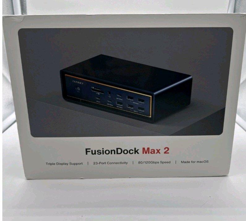 Ivanka fusion dock max 2 new open box sealed internally