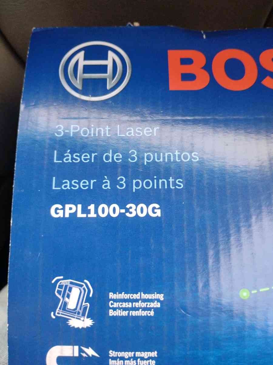 Bosch 3 point laser - Peoria, Illinois - FleaMarketBay