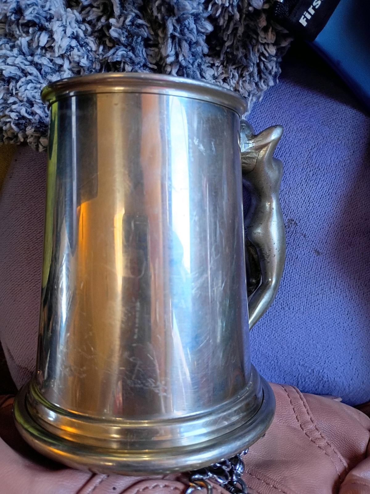 vintage pewter tankard - Liberty, Missouri - FleaMarketBay